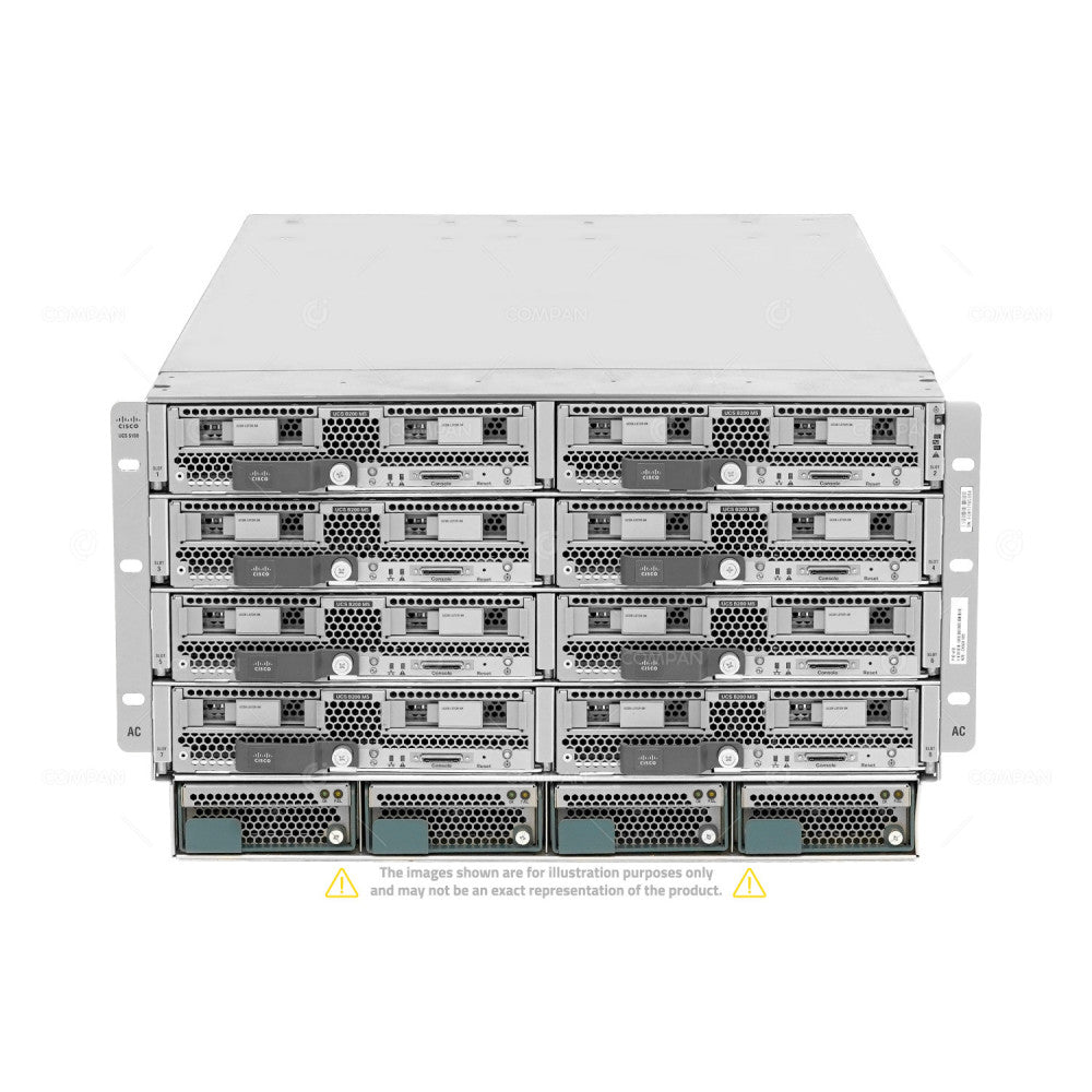 CISCO UCS 5108 8x UCS B200 M5 16x Xeon Gold 6144 4TB RAM Rails