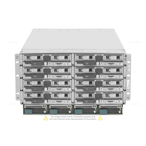 CISCO UCS 5108 8x UCS B200 M5 16x Xeon Gold 6144 4TB RAM Rails