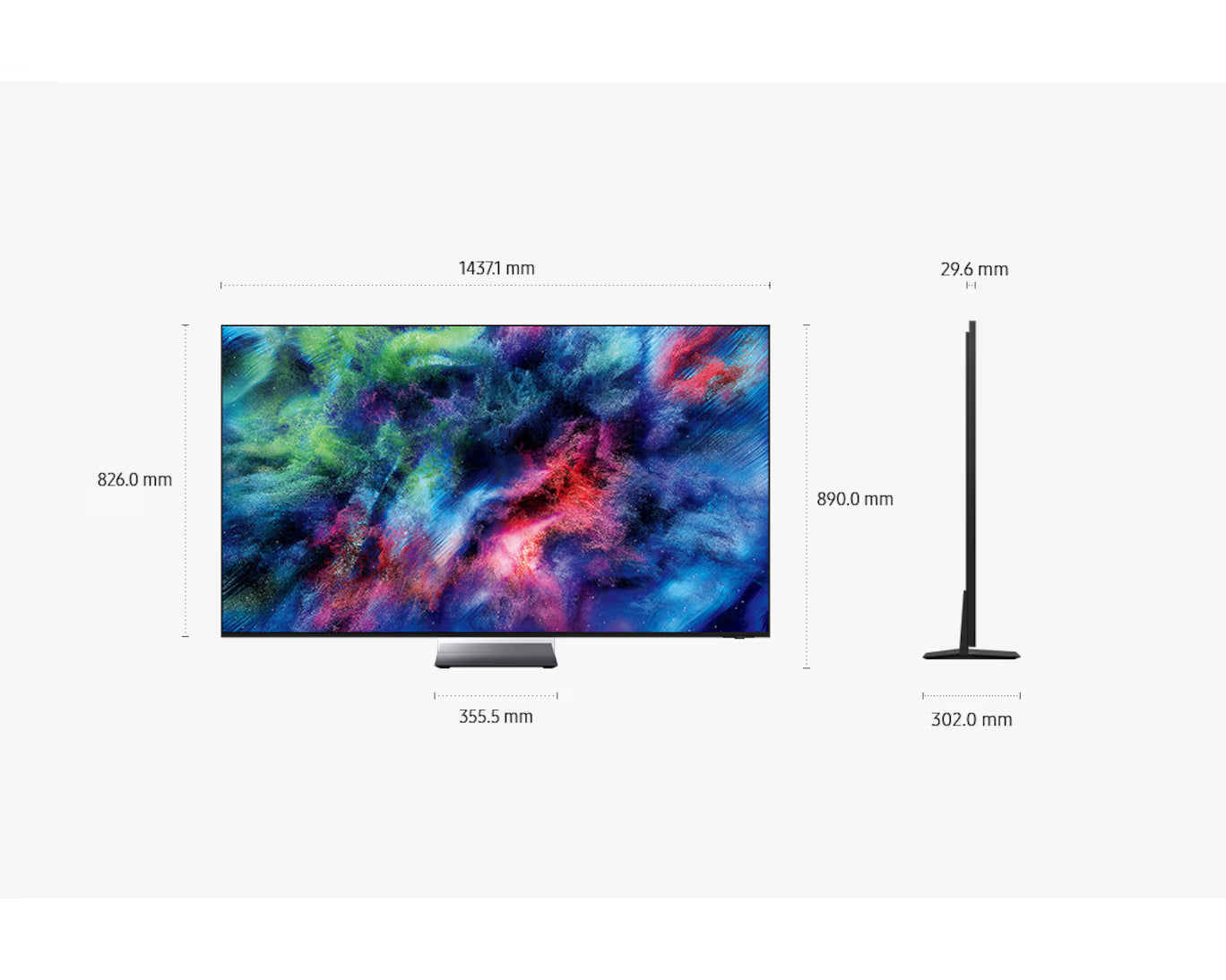 65" Micro RGB R95H 4K Samsung Vision AI Smart TV (2026)